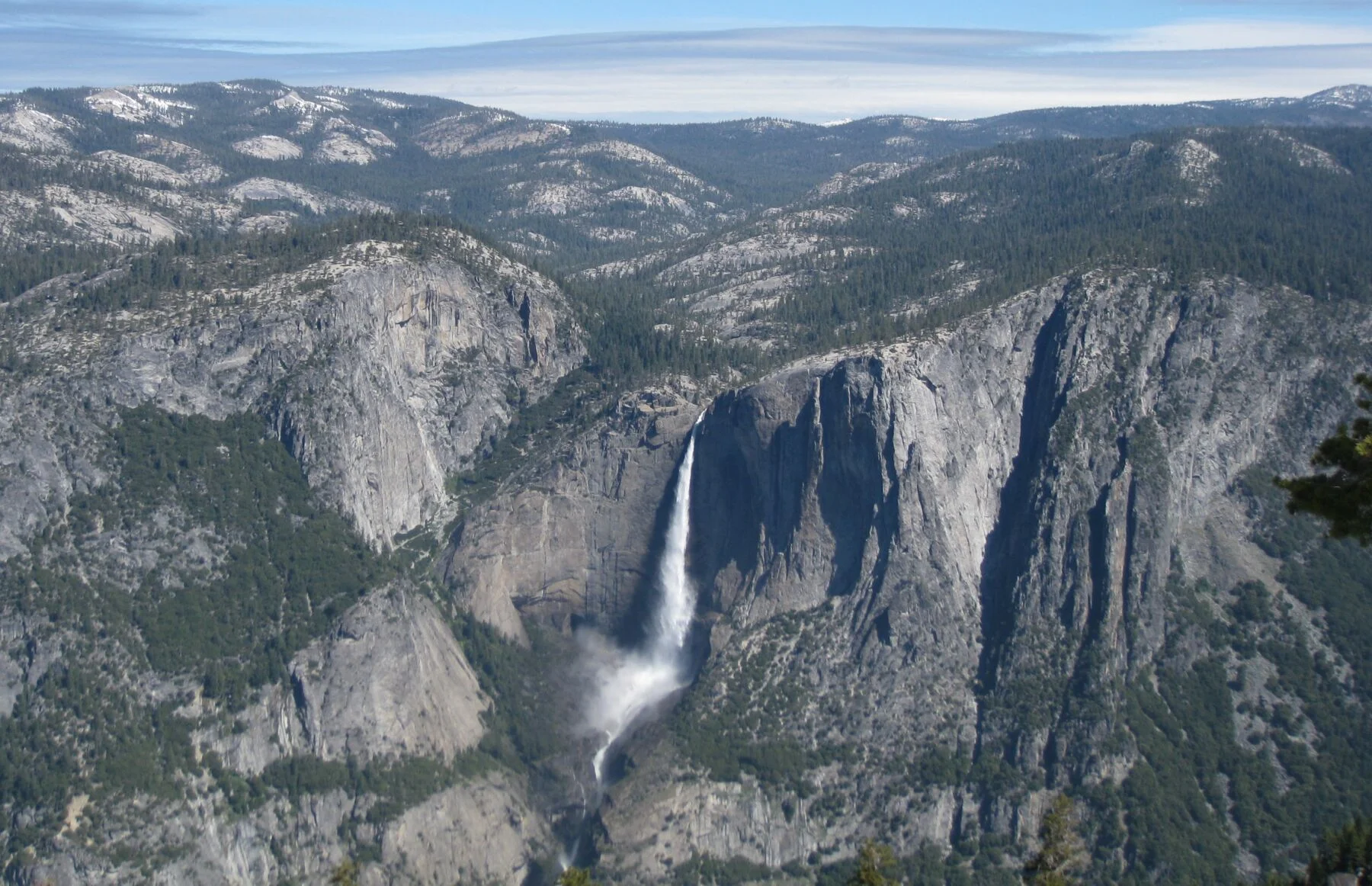 Upper Yosemite Falls in the Spring